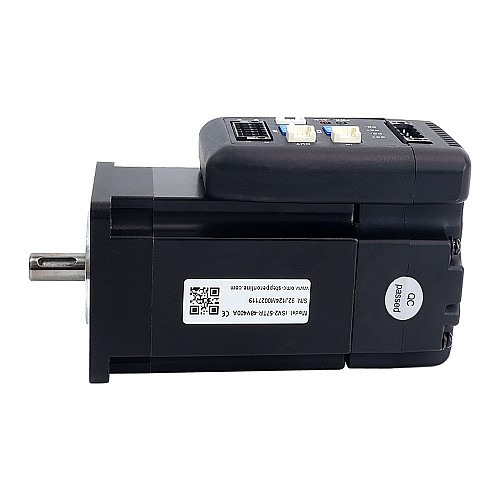 Servomotor CC integrado de 400W 1,27Nm(179,85oz.in) 3000rpm 24-60V CC con Modbus RS485 Servomotor CC integrado de 400W 1,27Nm(179,85oz.in) 3000rpm 24-60V CC con Modbus RS485