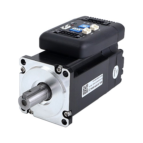 Servomotor de CC integrado de 400W  1,27Nm(179,85oz.in) 3000rpm 24-70V CC con Modbus RS485 Servomotor de CC integrado de 400W  1,27Nm(179,85oz.in) 3000rpm 24-70V CC con Modbus RS485