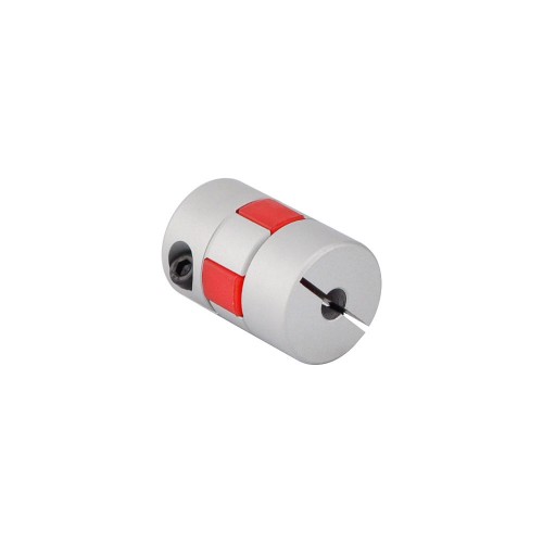 Mandíbula flexible de 6mm - 6,35mm que acopla el acoplador del eje del motor del de 20x30 mm