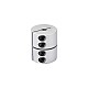Acoplamiento rígido de 6mm - 6,35mm Acoplador de eje de motor paso a paso CNC de 25x30 mm Acoplamiento rígido de 6mm - 6,35mm Acoplador de eje de motor paso a paso CNC de 25x30 mm