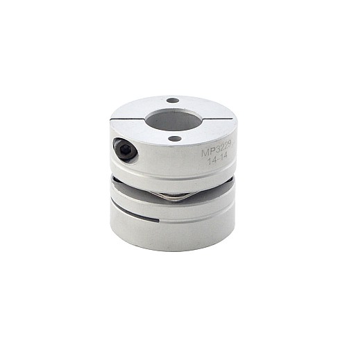 Acoplador de eje de motor de 32x29mm de acoplamiento de disco único flexible de 14mm - 15 mm