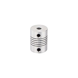 Acoplamiento flexible de 5mm - 6mm Acoplador de eje de motor paso a paso CNC de 18x25 mm