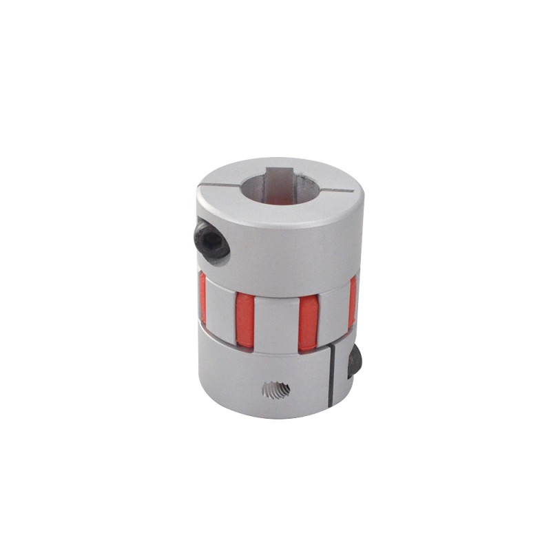 Acoplamiento de mordaza flexible de 12mm - 14mm Acoplador de eje de llave de motor de 30x40 mm