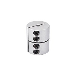 Acoplamiento rígido de 8mm - 8mm Acoplador de eje de motor paso a paso CNC de 25x30 mm