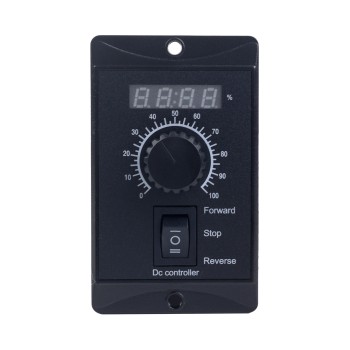 Controlador de velocidad de motor de 250 W, 12-48 V CC, 15 A, para motor de velocidad variable