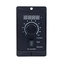 Controlador de velocidad de motor de 250 W, 12-48 V CC, 15 A, para motor de velocidad variable