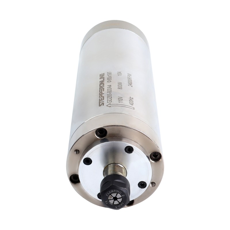Motor de eje CNC refrigerado por agua 110V 800W 24000RPM 400Hz ER11
