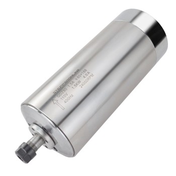 Motor de husillo refrigerado por agua 110V 1.5KW 24000RPM 400Hz ER11 Collet VFD110V AC husillo
