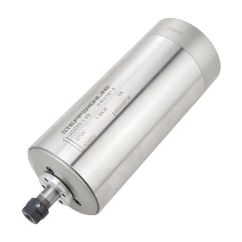 Motor de husillo refrigerado por agua 220V 1.5KW 24000RPM 400Hz ER11 Collet VFD 220V AC husillo