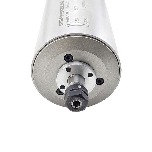 Motor de husillo refrigerado por agua 220V 1.5KW 24000RPM 400Hz ER11 Collet VFD 220V AC husillo Motor de husillo refrigerado por agua 220V 1.5KW 24000RPM 400Hz ER11 Collet VFD 220V AC husillo