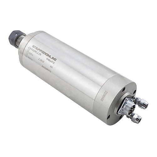 Motor de eje de CNC refrigerado por agua 220V 2.2KW 24000RPM 400Hz ER20 Motor de eje de CNC refrigerado por agua 220V 2.2KW 24000RPM 400Hz ER20