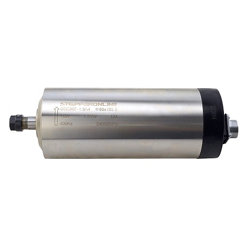 Motor de eje de CNC refrigerado por aire 110V 1.5KW 24000RPM 400Hz ER11 Motor de eje de CNC refrigerado por aire 110V 1.5KW 24000RPM 400Hz ER11