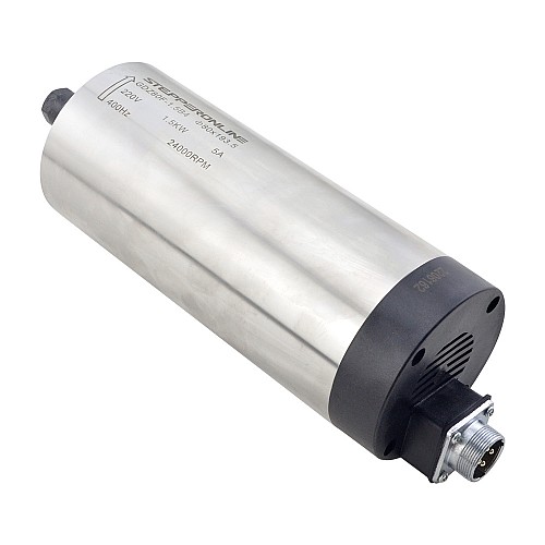 Motor de eje de CNC refrigerado por aire 220V 1.5KW 24000RPM 400Hz ER11 Motor de eje de CNC refrigerado por aire 220V 1.5KW 24000RPM 400Hz ER11