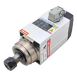 Motor de eje de CNC refrigerado por aire 220V 1.5KW 18000RPM 300Hz ER20