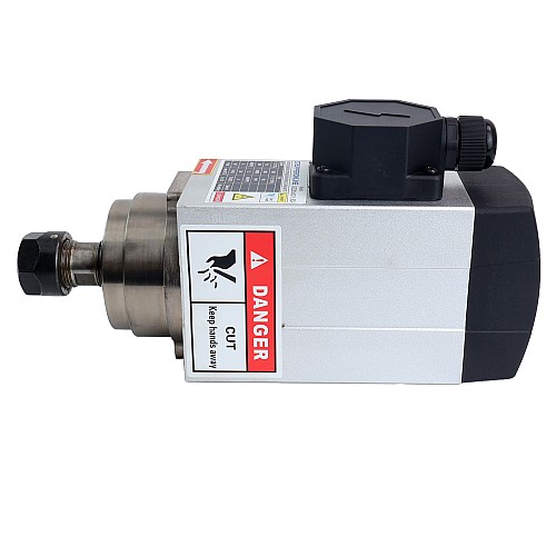 Motor de eje de CNC refrigerado por aire 380V 1.5KW 18000RPM 300Hz ER20 Motor de eje de CNC refrigerado por aire 380V 1.5KW 18000RPM 300Hz ER20
