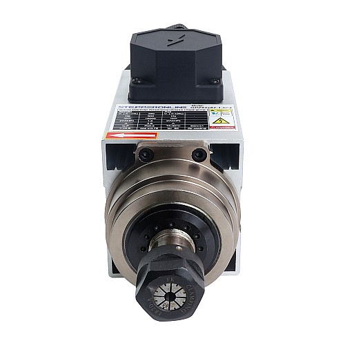 Motor de eje de CNC refrigerado por aire 380V 1.5KW 18000RPM 300Hz ER20 Motor de eje de CNC refrigerado por aire 380V 1.5KW 18000RPM 300Hz ER20