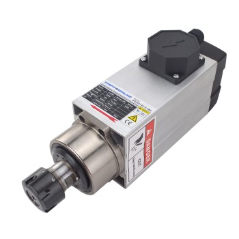 Motor de eje de CNC refrigerado por aire 220V 2.2KW 18000RPM 400Hz ER25