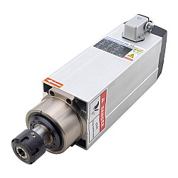 Motor de eje CNC refrigerado por aire 220V 3.5KW 18000RPM 300Hz ER25