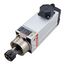 Motor de eje CNC refrigerado por aire 380V 3.5KW 18000RPM 300Hz ER25