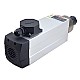 Motor de eje CNC refrigerado por aire 380V 3.5KW 18000RPM 300Hz ER25