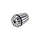 Motor de eje CNC refrigerado por aire 380V 3.5KW 18000RPM 300Hz ER25