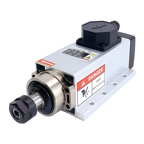 Motor de eje de CNC refrigerado por aire 220V 2.2KW 24000RPM 400Hz ER20 Motor de eje de CNC refrigerado por aire 220V 2.2KW 24000RPM 400Hz ER20