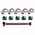 Kit 5 pzs Motor paso a paso 4 fases 28BYJ-48 & placa controladora ULN2003