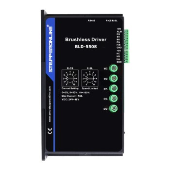 Controlador de motor de CC digital sin escobillas 24-48VDC Máximo 75,0A 1500W