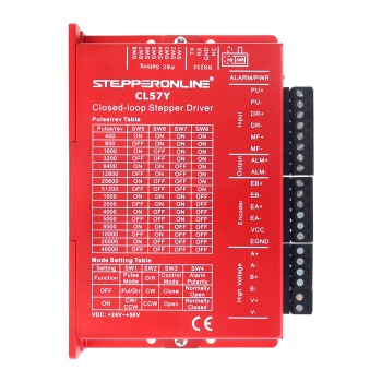 Usado - Driver de Pasos de Circuito Cerrado Serie Y V2.0 0-7,0A 24-50VDC para Motor Paso a Paso Nema 17, 23, 24