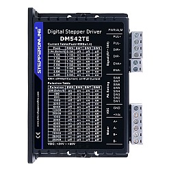 Controlador paso a paso digital serie TE 1,0-4,2A 24-50VDC para motor Nema 17, 23 Controlador paso a paso digital serie TE 1,0-4,2A 24-50VDC para motor Nema 17, 23