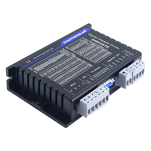 Controlador paso a paso digital serie TE 1,8-5,6A 24-50VDC para motor Nema 23, 24, 34 - DM556TE | StepperOnline Controlador paso a paso digital serie TE 1,8-5,6A 24-50VDC para motor Nema 23, 24, 34 - DM556TE | StepperOnline