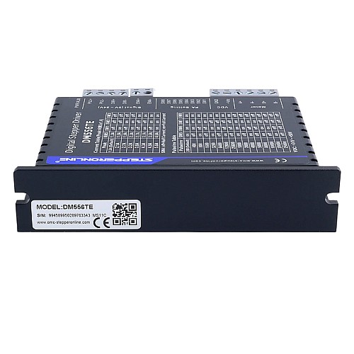 Controlador paso a paso digital serie TE 1,8-5,6A 24-50VDC para motor Nema 23, 24, 34 - DM556TE | StepperOnline Controlador paso a paso digital serie TE 1,8-5,6A 24-50VDC para motor Nema 23, 24, 34 - DM556TE | StepperOnline