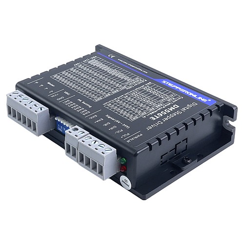 Controlador paso a paso digital serie TE 1,8-5,6A 24-50VDC para motor Nema 23, 24, 34 - DM556TE | StepperOnline Controlador paso a paso digital serie TE 1,8-5,6A 24-50VDC para motor Nema 23, 24, 34 - DM556TE | StepperOnline