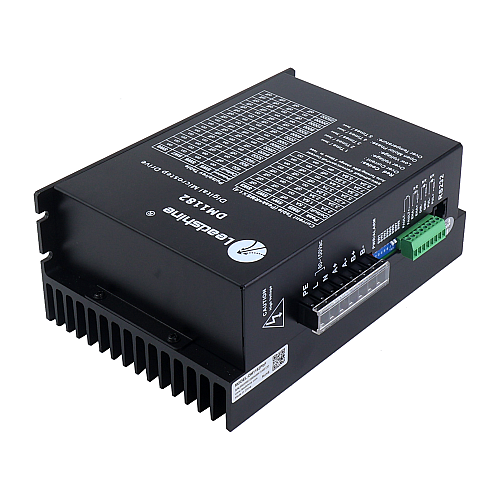 Controlador digital de motor paso a paso Leadshine 0,5-8,2A 80-150VAC para motor paso a paso Nema 34, 42 - DM1182 | StepperOnline