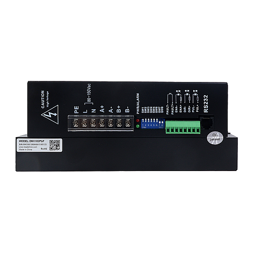 Controlador digital de motor paso a paso Leadshine 0,5-8,2A 80-150VAC para motor paso a paso Nema 34, 42 - DM1182 | StepperOnline