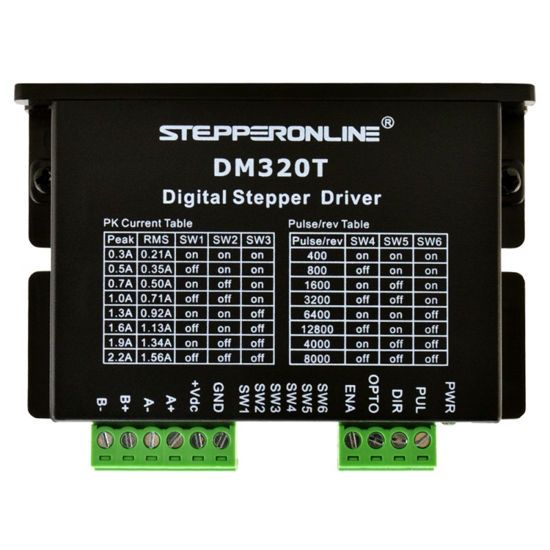 Drivers para motores digital 0.3-2.2A 10-30VDC para motor Nema 8, 11, 14, 16, 17 Drivers para motores digital 0.3-2.2A 10-30VDC para motor Nema 8, 11, 14, 16, 17