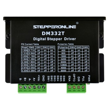 Unidad paso a paso digital 1.0-3.2A 10-30VDC para motor paso a paso Nema 17, 23