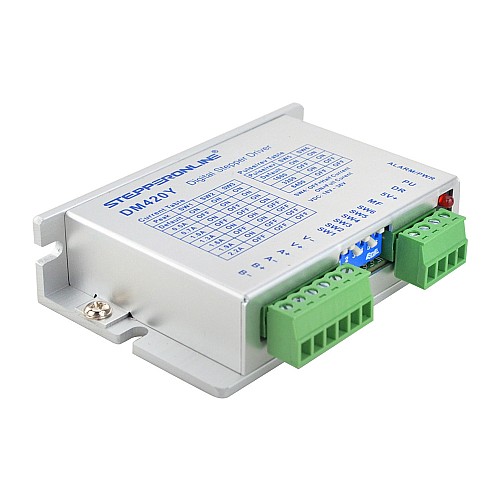 Driver paso a paso digital de la serie Y 0.3-2.2A DC18V-36V para motor paso a paso Nema 11, 14, 17 - DM420Y | StepperOnline Driver paso a paso digital de la serie Y 0.3-2.2A DC18V-36V para motor paso a paso Nema 11, 14, 17 - DM420Y | StepperOnline