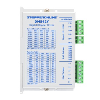 Drivers para motores digital serie Y 1.0-4.2A DC20V-50V para motor Nema 17, 23, 24