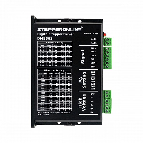 Kit CNC paso a paso de 1 eje 4 Nm (566 oz.in) Motor paso a paso Nema 24 y Driver paso a paso digital Kit CNC paso a paso de 1 eje 4 Nm (566 oz.in) Motor paso a paso Nema 24 y Driver paso a paso digital