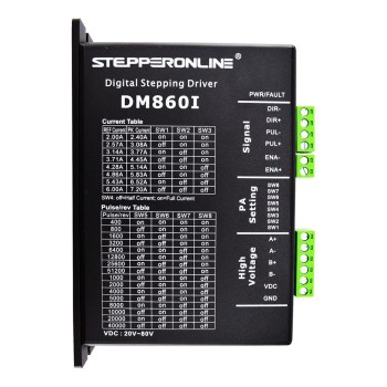 Drivers para motores paso a paso digital 2.4-7.2A 20-80VDC para motor paso a paso Nema 34 CNC Drive