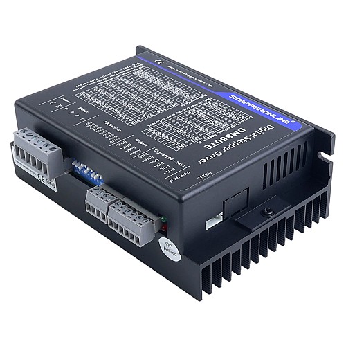 Controlador paso a paso digital serie TE 2,4-7,2A 20-80VAC/30-100VDC para motor Nema 34 - DM860TE | StepperOnline Controlador paso a paso digital serie TE 2,4-7,2A 20-80VAC/30-100VDC para motor Nema 34 - DM860TE | StepperOnline