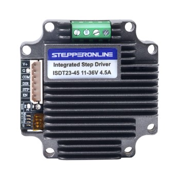 Controlador de motor paso a paso integrado 1.0-4.5A 11-36VDC Bajo nivel de ruido para motor paso a paso NEMA 23