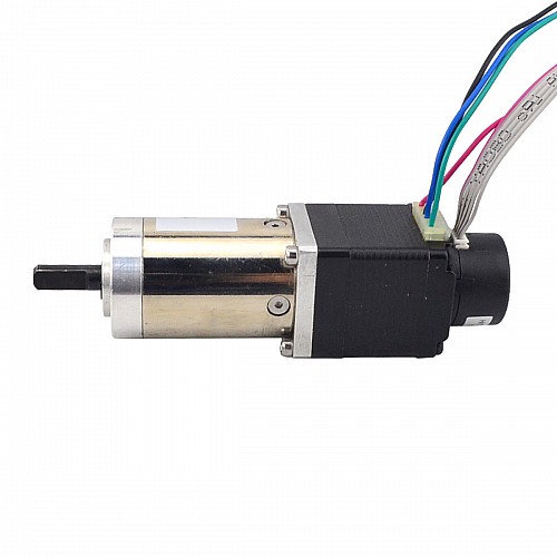 Motor con transmisión de circuito cerrado Nema 11 Gear Raio 100:1 Codificador 300PPR Motor con transmisión de circuito cerrado Nema 11 Gear Raio 100:1 Codificador 300PPR