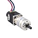 Motor con transmisión de circuito cerrado Nema 11 Gear Raio 100:1 Codificador 300PPR Motor con transmisión de circuito cerrado Nema 11 Gear Raio 100:1 Codificador 300PPR