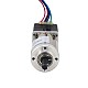 Motor con transmisión de circuito cerrado Nema 11 Gear Raio 100:1 Codificador 300PPR Motor con transmisión de circuito cerrado Nema 11 Gear Raio 100:1 Codificador 300PPR