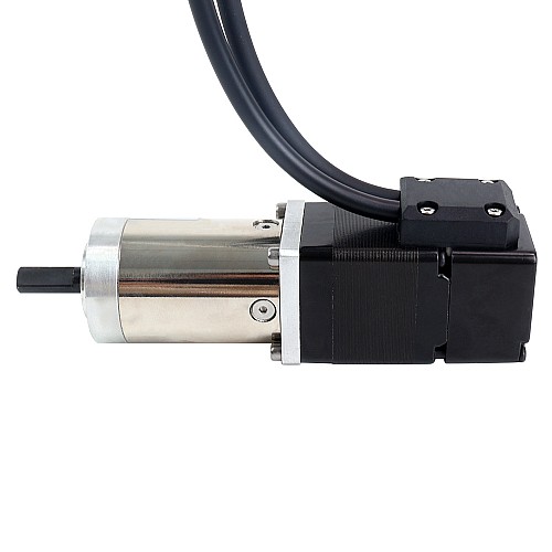 Nema 11 paso a paso con engranaje cerrado L=32mm engranaje Raio 100:1 codificador 1000PPR (4000CPR)