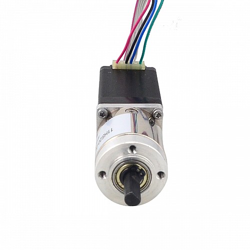 Paso a paso con transmisión de circuito cerrado Nema 11 L=51 mm Gear Raio 14:1 Codificador 300PPR Paso a paso con transmisión de circuito cerrado Nema 11 L=51 mm Gear Raio 14:1 Codificador 300PPR