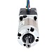 Motor paso a paso Nema 14 con relación de engranajes de caja de cambios de alta precisión 20:1 y codificador magnético 1000PPR(4000CPR) - 14HS11-1004D-EGS20-AR4 | StepperOnline