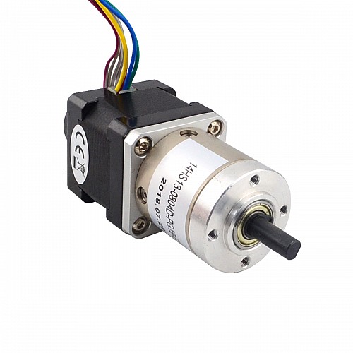 Paso a paso con engranajes de circuito cerrado Nema 14 L = 34 mm Gear Raio 19: 1 Codificador 300CPR
